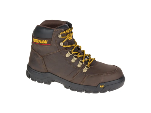 Caterpillar Outline Boot Chocolate Soft Toe