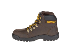 Caterpillar Outline Boot ST Chocolate